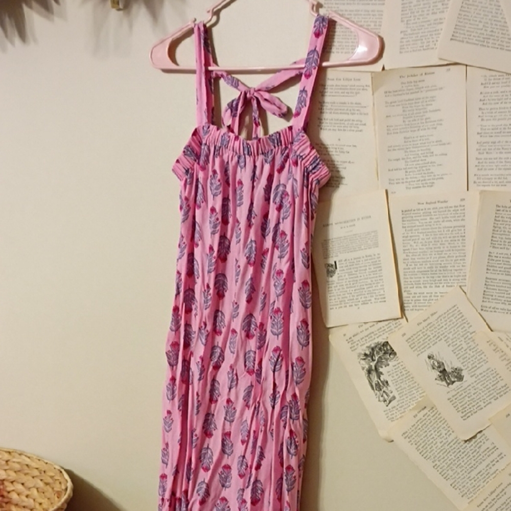 Old Navy Pink Floral Dress